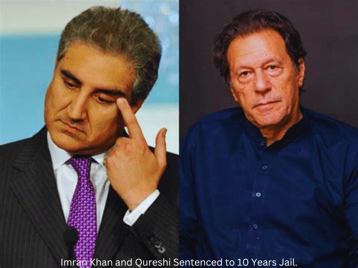 Imran Khan and Qureshi Sentenced to 10 Years Jail